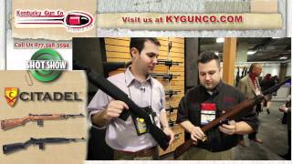 SHOT Show 2012  Citadel M1 22LR Rifle Review [upl. by Aenet]