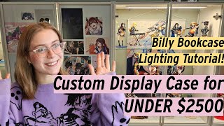 Turn your IKEA Billy into a BuiltIn Display Billy Bookcase Modification and Lighting Tutorial [upl. by Kciredor233]