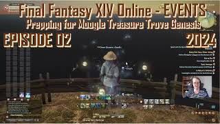 FFXIV Online – Prepping for the Moogle Treasure Trove Genesis 2024 – Pt02 FATES amp Fishing Spots [upl. by Liris]