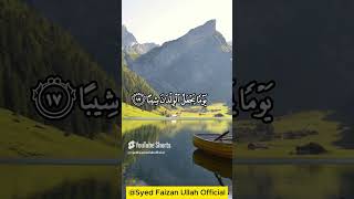 Surah Al Muzzammil 1718 Verses Recitation  Syed Faizan Ullah Official [upl. by Zeculon]