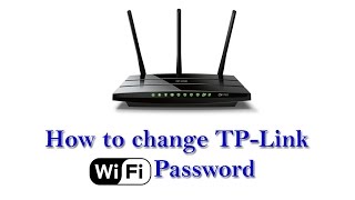 How to change TPLINK wifi Password  IN TELUGU [upl. by Mungam]