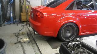 2008 Audi RS4 APR Stage 3 Supercharger TVS1320 Dyno [upl. by Joseph]