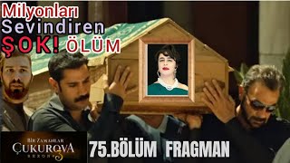 Bir Zamanlar Çukurova 75Bölüm Fragmanı  Behice Öldü [upl. by Neeneg]