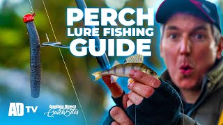 Lure Fishing For Perch In Winter  Predator Fishing Quickbite [upl. by Xonel]