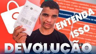 Devolução Na Shopee Entenda Esses Detalhes [upl. by Natalya]