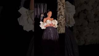 Rapper Saweetie Elegant Glam Look  LFW Show saweetie fashionpolice richardquinn lfw london [upl. by Adel]