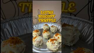 Lotus Biscoff Truffle Dessert at Home  Check Description for Recipe [upl. by Wing]