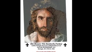 Shroud of Turin and the Prince of Peace  Comparison of the ISA Tile [upl. by Meier662]