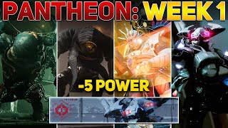 EVERY Pantheon Raid Boss Encounter Week One  Destiny 2 Into the Light [upl. by Shayla]