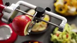 How to Use Your KitchenAid Spiralizer Attachment  Sur La Table [upl. by Gwenore]