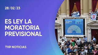 Diputados aprobó la moratoria previsional que permite que 800 mil personas se jubilen [upl. by Tuppeny]