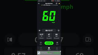 using a speedometer app [upl. by Orutra]