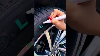 Tyre paint pen trendingreels viralreels viralvideos 1 [upl. by Uriel]