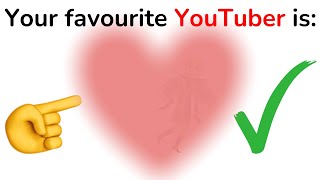 I will guess your favourite YouTuber [upl. by Stricklan]