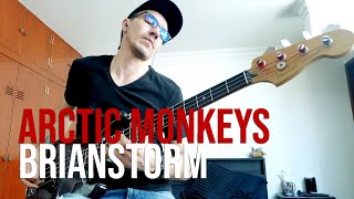 Arctic Monkeys  Brianstorm bass cover [upl. by Maurice]