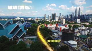 MRT Sungai Buloh Serdang Putrajaya SSP Line Alignment Video [upl. by Sheeb119]