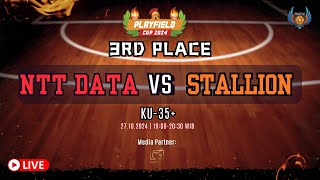 PLAYFIELD CUP 2024 NTT DATA VS STALLION KU35 [upl. by Hayila]