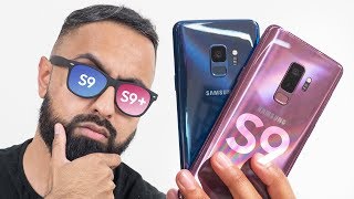 Samsung Galaxy S9 vs S9 Plus [upl. by Ylrebmyk460]