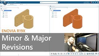 Minor and Major Revisions in ENOVIA 3DExperience R19x Live [upl. by Melia540]