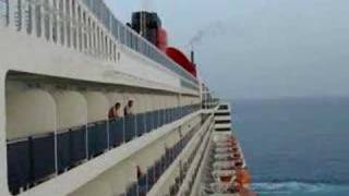 QM2 somewhere at sea [upl. by Noryt]