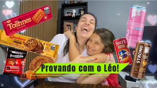 Paladar infantil x Paladar adulto Hoje provamos biscoitos de especiarias e energéticos diferentes [upl. by Adiela300]