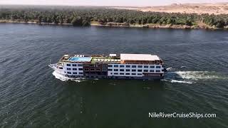 MS Nile Capital Deluxe Nile Cruise LuxorAswan  NileRiverCruiseShipscom [upl. by Letney25]