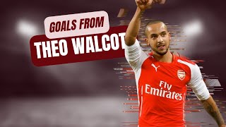 A few career goals from Theo Walcott [upl. by Pradeep]