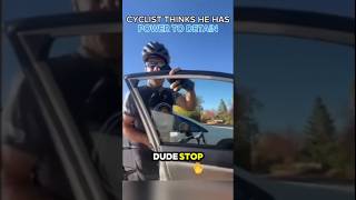 Cyclist has Power Trip thinking he can detained someone [upl. by Halas]