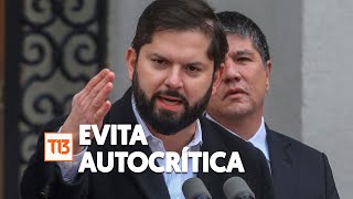 Presidente Boric evita autocrítica por caso Monsalve [upl. by Ellekcim]