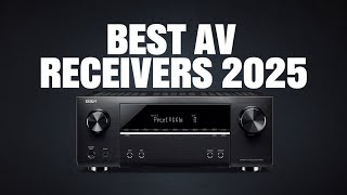 Best AV Receivers 2025  Top 5 Picks for Music amp Home Theater [upl. by Kassie]