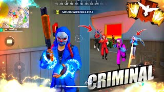 Funny Blue Criminal 🎯 Solo vs Squad With VSK94 🤯 24 Kills  Garena free fire  PK GAMERS freefire [upl. by Sidwel]