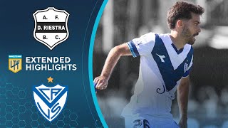 Deportivo Riestra vs Vélez Sarsfield Extended Highlights  Argentina LPF  CBS Sports Golazo [upl. by Sitto]