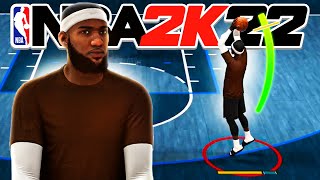 This 99 OVERALL POST PLAYMAKER BUILD is OVERPOWERED at the COMP STAGE 1V1 COURT on NBA 2K22 [upl. by Okun]