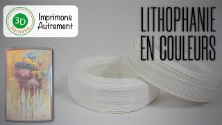 TUTO Réaliser une lithophanie en couleurs [upl. by Tadeo365]