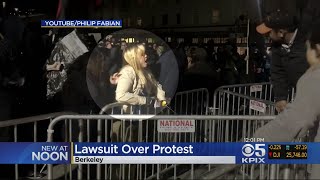 Lawsuit Filed Against UC Berkeley City Over Injuries In AntiYiannopoulos Protest [upl. by Dnob]