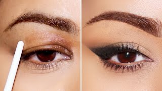 Why this technique on HOODED eyes is better than winged Eyeliner [upl. by Atnod]