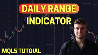 Daily Range Indicator in MQL5  Coding Tutorial [upl. by Saloma]