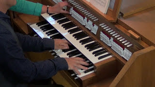 Eugène Gigout Toccata Willem van Twillert Walckerorgan Wildervank NL [upl. by Shani16]