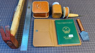 How to Make a Passport Wallet  the COMPLETE Guide for Travel [upl. by Nicolai]