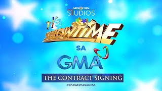 Its Showtime sa GMA  The Contract Signing  LIVESTREAM March 20 2024 [upl. by Kenwee519]