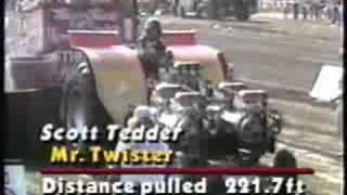 PT 1 NTPA Modified Tractors Pulling Hiedreth Neb [upl. by Leeda]