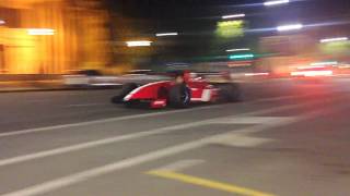 Ferrari FXX F40 LM 599XX amp Vintage F1 cars leaving Adelaide Motorsport Festival 2017 [upl. by Wallinga]