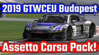 2019 GT World Challenge Europe Budapest Assetto Corsa Pack [upl. by Airasor]