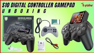 S10 Digital Controller Gamepad Unboxing amp Testing  Gaming Console [upl. by Imot]