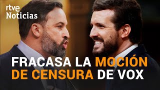 PABLO CASADO rompe con VOX en un duro discurso contra SANTIAGO ABASCAL  RTVE [upl. by Steel927]