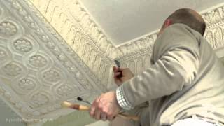 Ornate Plaster Restoration  Ryedale Plasterers Limited [upl. by Farrison792]