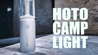 A Great Camping Light Hoto CAMPLIGHT Flashlight Unboxing and Night Test [upl. by Eusassilem643]