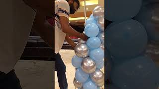 balloon decoration stand viralshort [upl. by Namara]