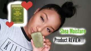 SHEA MOISTURE SOAP PRODUCT REVIEW [upl. by Sigsmond]