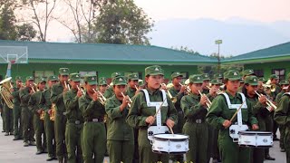 Farewell Slavianka Марш quotПрощание славянкиquot  East Shan State NDAA Band Burma [upl. by Sulakcin958]